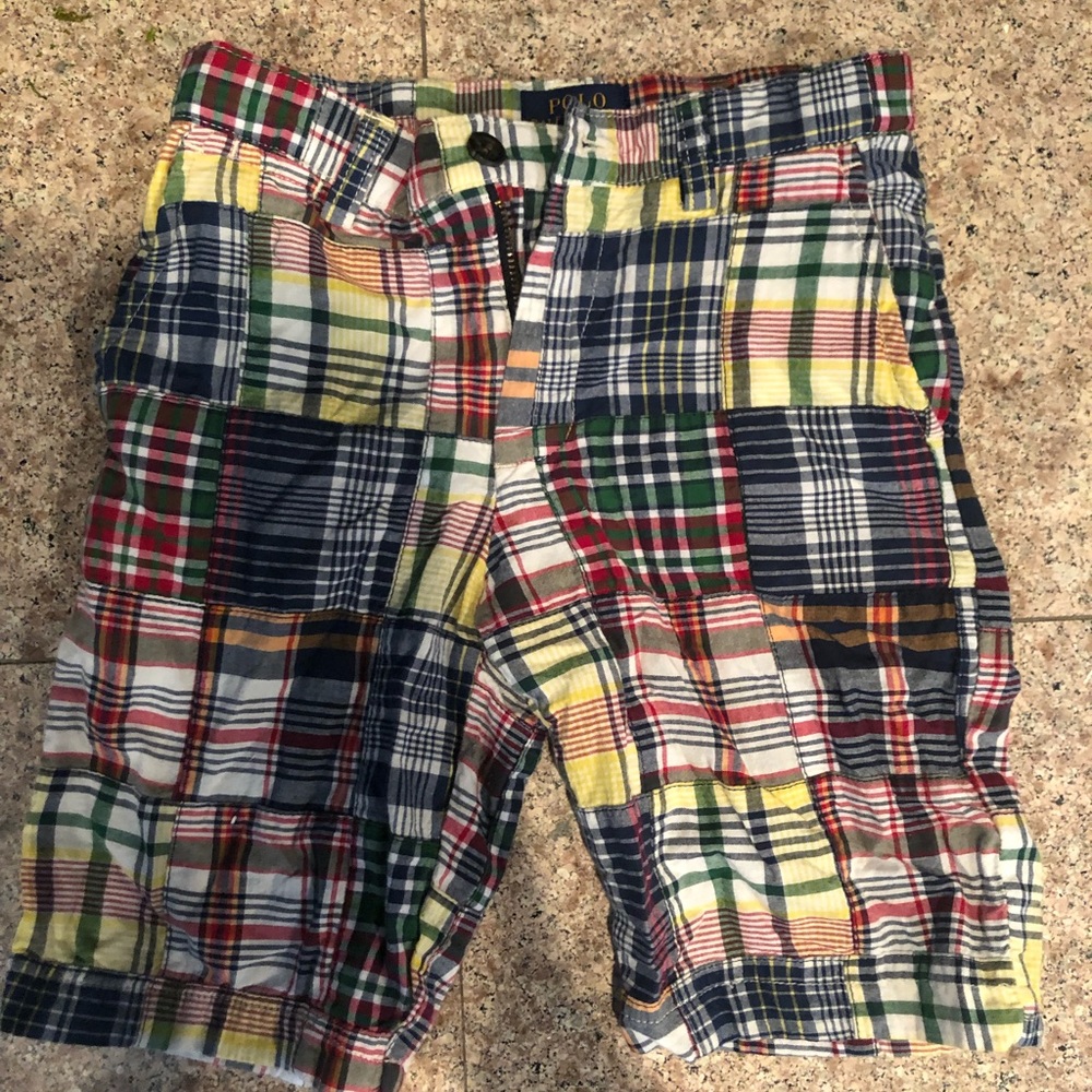 Polo Madras Shorts